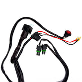 Dual LED Light Wiring Harness for Squadron & S2 LED Lights with On/Off Switch
